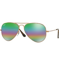 RAY-BAN AVIATOR LARGE METAL RB3025 9018C3